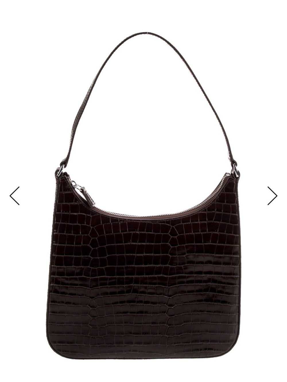 Staud Embossed Croc Alec Bag